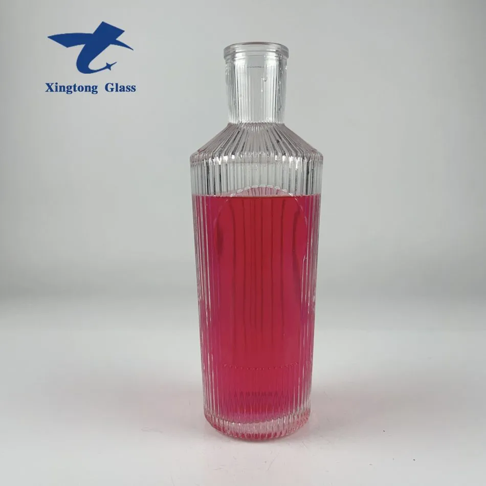 उत्कीर्ण टकीला बोतल 700 मिलीलीटर 680 ग्राम