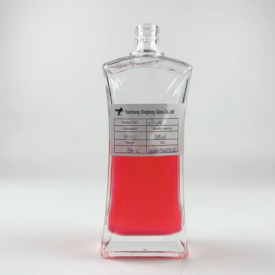 Luxury Whiskey Glass Bottles With Corks