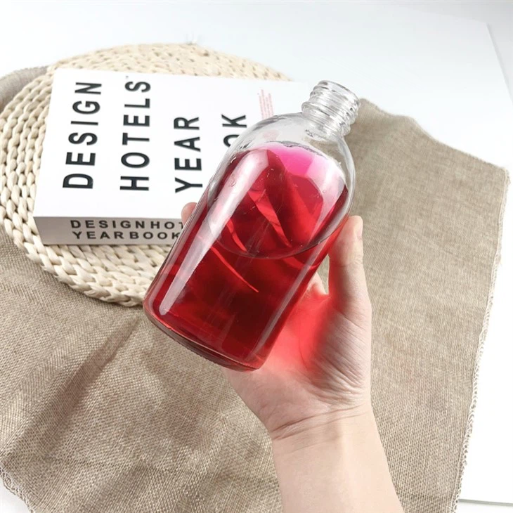 Premium Round Mini Whiskey Glass Bottles